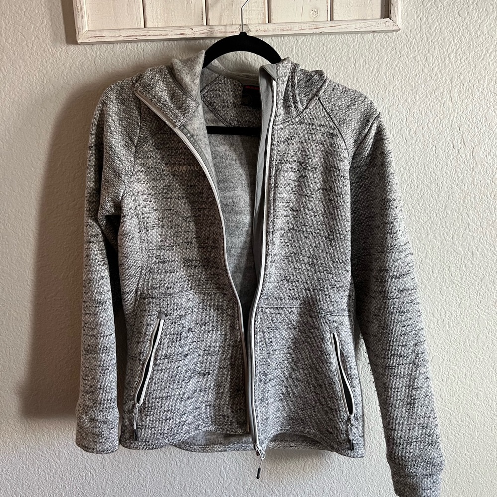Grey Mammut Zip-up Jacket